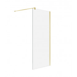 Душевая перегородка Adema Walk-in Реген брашированное золото-100