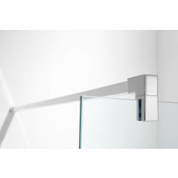 Душевая перегородка Adema Реген хром 80x195