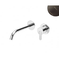 Внешняя часть смесителя для раковины Bruma Leaf E167 012 0MG Gunmetal