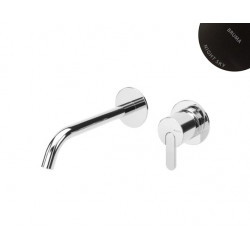 Внешняя часть смесителя для раковины Bruma Leaf E167 012 0NS Night Sky