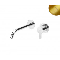 Внешняя часть смесителя для раковины Bruma Leaf E167 011 9SR Sunrise