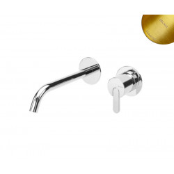 Смеситель для умывальника Bruma Leaf 167 012 0SR Sunrise