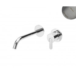 Смеситель для умывальника Bruma Leaf 167 012 0ST Satinox