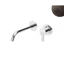 Смеситель для умывальника Bruma Leaf 167 011 9MG Gunmetal