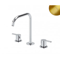 Смеситель для умывальника Bruma Leaf 167 002 8SR Sunrise