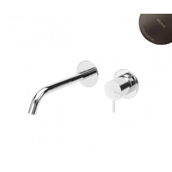 Смеситель для умывальника Bruma Leaf 167 012 1MG Gunmetal