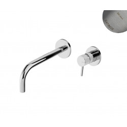 Внешняя часть смесителя для раковины Bruma Lusitano E107 850 1ST Satinox