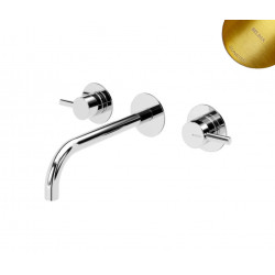 Внешняя часть смесителя для раковины на 3 отверстия Bruma Lusitano E107 010 5SR Sunrise