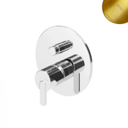 Смеситель скрытого монтажа Bruma Leaf 167 130 1SR Sunrise