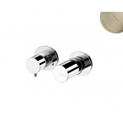 Смеситель скрытого монтажа на 2 отверстия с 3 выходами Bruma Adagio 193 142 1MM Morning Mist