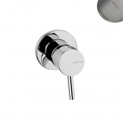 Внешняя часть смесителя на 1 поток Bruma Lusitano E107 120 1ST Satinox