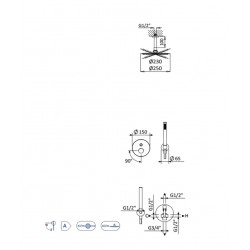 Душевая система Bruma Adagio 193 542 1CR Chrome