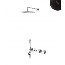 Душевая система Bruma Escudo на 3 потока, 1456262NS+1455925NS+1456423NS+1021402NS