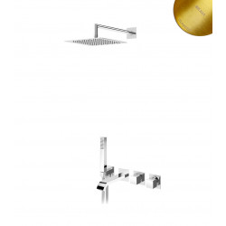 Душевая система Bruma Escudo на 3 потока, 1456262SR+1455925SR+1456423SR+1456423SR