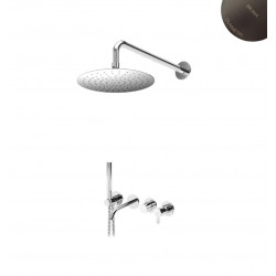 Душевая система Bruma Leaf на 3 потока, 1455265MG+1455914MG+1456403MG+1673123MG