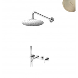 Душевая система Bruma Leaf на 3 потока, 1455265MM+1455914MM+1456403MM+1673123MM