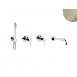 Душевая система Bruma Leaf, 1456403MM+1455914MM+1671201MM+1671201MM