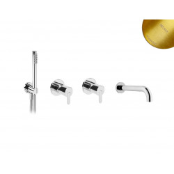 Душевая система Bruma Leaf, 1456403SR+1456403SR+1671201SR+1671201SR