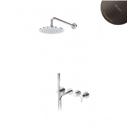 Душевая система Bruma Leaf 167 240 0MG Gunmetal