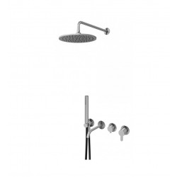 Душевая система Bruma X-Alpha 186 321 1IS Satin Stainless Steel