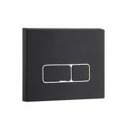 Комплект инсталляции WeltWasser Marberg 410 SE с чёрной кнопкой и унитазом Grossman GR-4455SQ