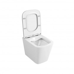 Комплект инсталляции WeltWasser Marberg 507 RD с белой кнопкой и унитазом Teymi Helmi S T40302