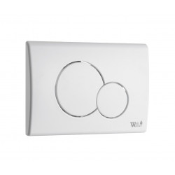 Комплект инсталляции WeltWasser Marberg 507 RD с белой кнопкой и унитазом Teymi Helmi S T40302