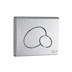 Комплект инсталляции WeltWasser Marberg 410 RD с кнопкой хром и унитазом Teymi Lina S T40102