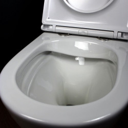 Комплект инсталляции WeltWasser Marberg 410 RD с белой кнопкой и унитазом Teymi Lina S T40102