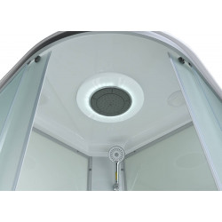 Душевая кабина AvaCan C2080LED AVA N 80x80 с гидромассажем и LED-подсветкой