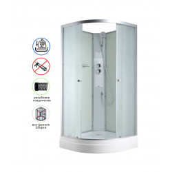 Душевая кабина AvaCan C2080N AVA N 80x80 без крыши