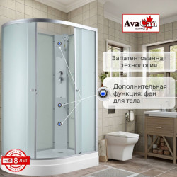 Душевая кабина AvaCan C2012LN AVA N 120x80 без крыши