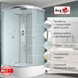 Душевая кабина AvaCan C3010 AVA N 100x100 стандартная