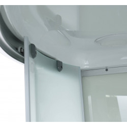 Душевая кабина AvaCan C3080LED AVA N 80x80 с LED-подсветкой и гидромассажем