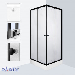 Душевой уголок Parly ZFQ911B 90х90, с поддоном