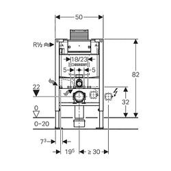 Инсталляция для унитаза Geberit Omega 12 111.003.00.1
