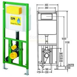 Инсталляция для унитаза Viega Eco Plus [606664]