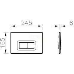 Инсталляция для унитаза Vitra Arkitekt [9005B003-7211]