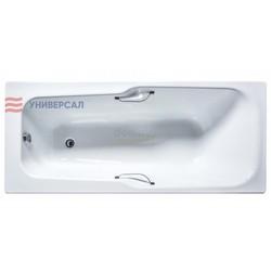 Чугунная ванна Универсал Эврика с ручками 170x75
