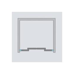 Шторка для ванны Radaway Vesta DWD 170