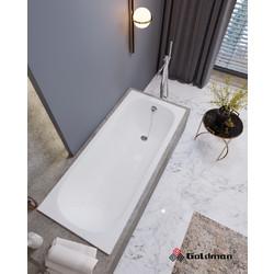 Чугунная ванна Goldman Classic 120x70 с ножками