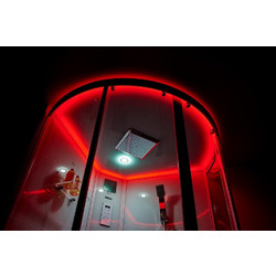 Душевая кабина с гидромассажем SSWW W1018B 100x100