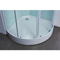 Душевая кабина с гидромассажем SSWW W1018B 100x100