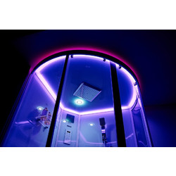 Душевая кабина с гидромассажем SSWW W1018B 100x100