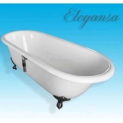 Ванна чугунная Elegansa GRETTA CHROME 170х75