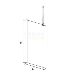 Душевая перегородка RGW WA-03 80Х195