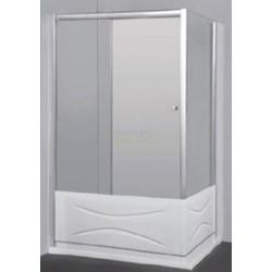 Душевая шторка для ванны RGW SC-82 (SC-42+Z-52) 180Х70 стекло шиншилла