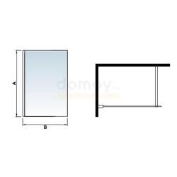 Душевая шторка для ванны RGW SC-51 80