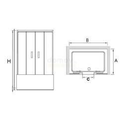 Душевая шторка для ванны RGW SC-61 170