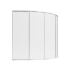 Шторка для ванны BAS Вектра, пластик